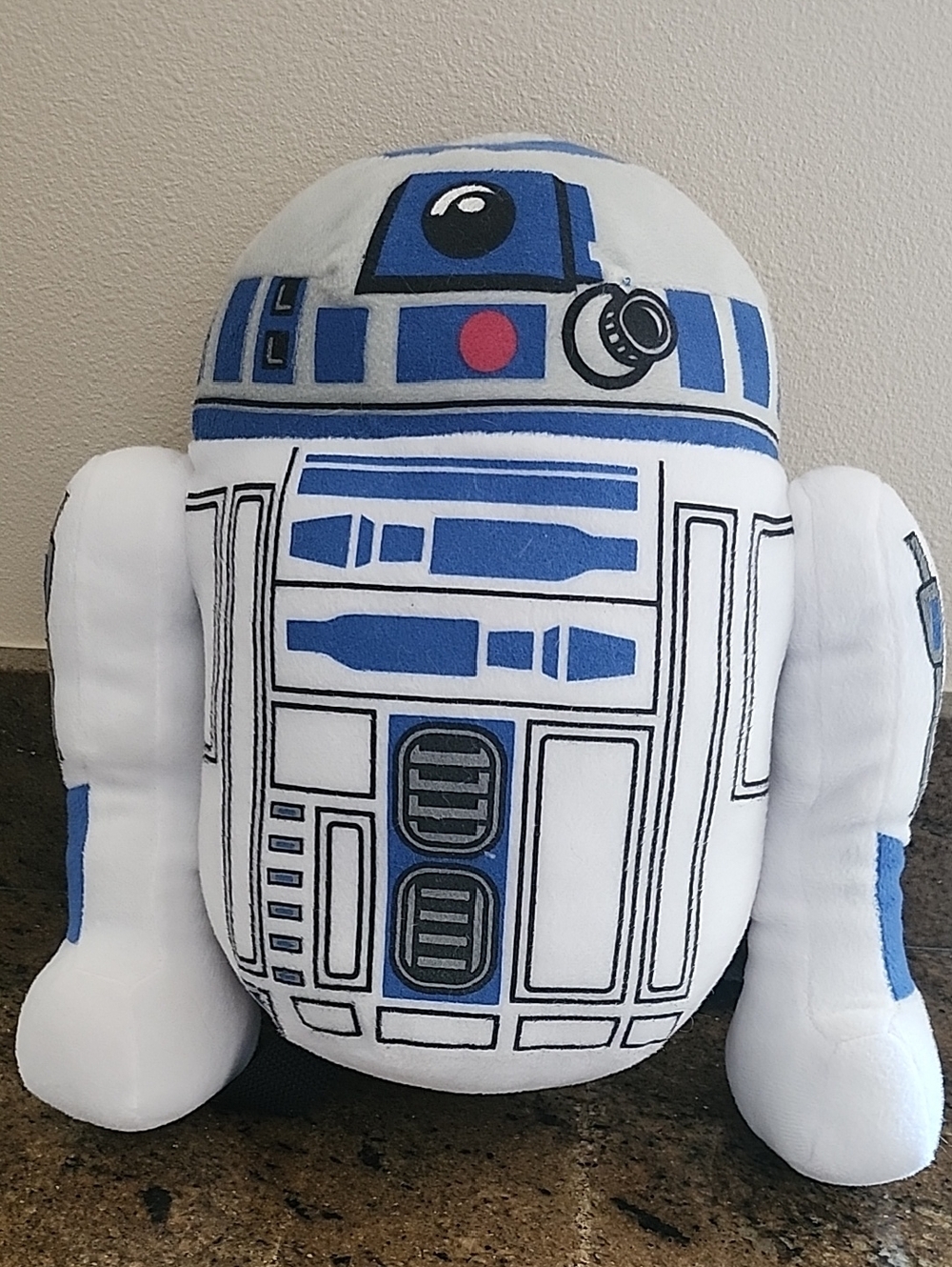 Star Wars Plush Backpack R2D2 - PLUS! R2D2 Storage Container with Handle - Picture 4 of 12